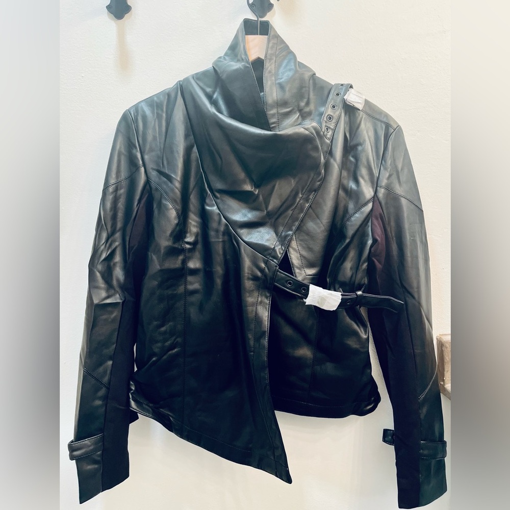 Nordstrom | Ookie & Lala Vegan Leather Moto Jacket